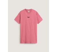 Vans - Vestido camiseta Center Vee, Mujer, Rosa, Talla: XS