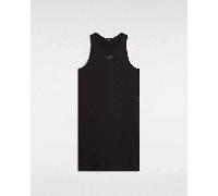 Vans - Vestido sin mangas Varsity, Mujer, Negro, Talla: S