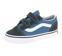 VANS Zapatillas bajas de velcro TD Old Skool V. Color azul/negro