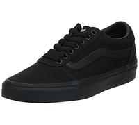 Vans - Ward Canvas, Zapatillas Niños, Negro ((Canvas) Black/Black 186), 31 EU