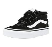 Vans Ward Mid V, Zapatillas para Unisex niños, (Suede/Canvas) black/white, 34 EU