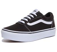 Vans WARD PLATFORM (Canvas) BLACK/WHITE VN0A4UUV1871 - Número Calzado: 33
