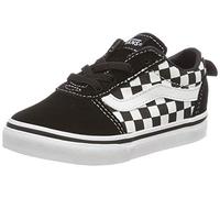 Vans Ward Slip-on, Zapatillas De Deporte Unisex niños, Negro/Blanco (Black/True White), 24 EU