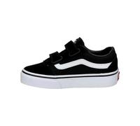 Vans - Ward V Velcro Suede, Zapatillas Unisex bebé, Negro ((Suede/Canvas) Black/White Iju), 22.5 EU