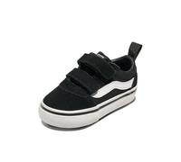 Vans Ward V, Zapatillas Unisex Niños, Suede Canvas Black White, 24 EU
