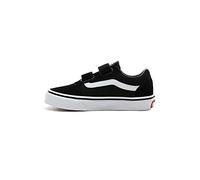 Vans Ward V, Zapatillas Unisex Niños, Suede Canvas Black White, 32.5 EU