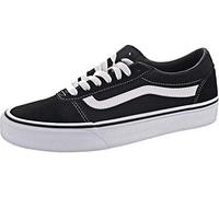 Zapatillas VANS WARD, en lona y piel serraje. negro 42