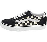 Vans Ward, Zapatillas Mujer, Checkerboard Black and White, 40 EU