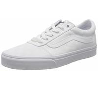 Vans Ward, Zapatillas Mujer, Checkerboard White and White, 36 EU