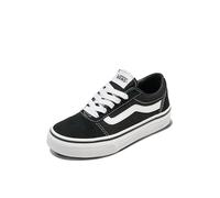 Vans Ward, Zapatillas Unisex niños, Suede Canvas Black White, 30.5 EU