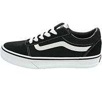 Vans Ward, Zapatillas Unisex niños, Black and White, 35 EU