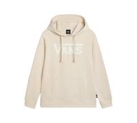 Vans WM Drop V Logo Sudadera con Capucha para Mujer, Beige, L