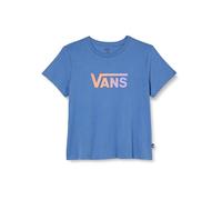 Vans WM Drop V SS Crew Camiseta, Bijou Azul, L para Mujer