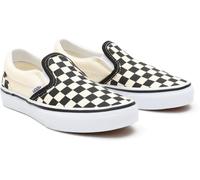 Vans Youth Unisex Kids Lifestyle Classic FTW Sneaker Uy Classic Slip-On (Checkerboard) Black/Wht 33