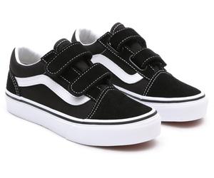 Vans Youth Unisex Kids Lifestyle Classic FTW Sneaker Uy Old Skool V Black/True White 33