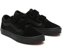 Vans - Zapatillas de niños con cierre adherente Old Skool (8-14+ años), Negro, Talla: 35