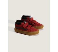 VANS Zapatillas altas de piel, SK8-MID REISSUE V. Color burdeos
