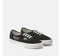 VANS Zapatillas bajas Authentic. Color negro bordado flores