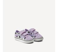 VANS Zapatillas bajas con velcro TD OlLD SKOOL V. Color Negro/Violeta/Blanco