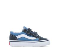 VANS Zapatillas bajas de velcro TD Old Skool V. Color azul/negro