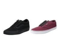 Vans Zapatillas Canvas Negro Rojo Set 47 EU