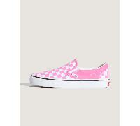 Vans - Zapatillas Classic Slip-On Checkerboard, Hombre, Rosa, Talla: 42.5