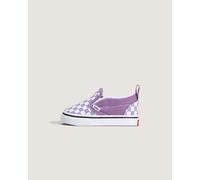 Vans - Zapatillas Classic Slip-On V de bebé (1-4 años), Púrpura, Talla: 24