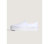 Vans - Zapatillas con plataforma Checkerboard Classic Slip-On, Hombre, Gris, Talla: 41