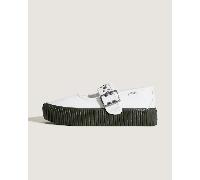 Vans - Zapatillas con plataforma Mary Jane Creeper, Hombre, Blanco, Talla: 34.5