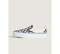 Vans - Zapatillas con plataforma Slip-On, Hombre, Negro/Blanco, Talla: 34.5