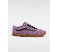 Vans - Zapatillas de ante lanoso Old Skool Lowpro, Hombre, Púrpura, Talla: 36.5
