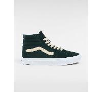Vans - Zapatillas de ante Sk8-Hi, Hombre, Verde, Talla: 36.5