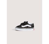 Vans - Zapatillas de bebé Old Skool V (1-4 años), Negro, Talla: 22