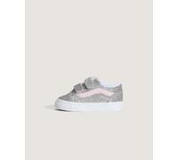 Vans - Zapatillas de bebé Old Skool V (1-4 años), Rosa, Talla: 24