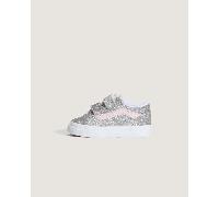 Vans - Zapatillas de bebé Old Skool V (1-4 años), Rosa, Talla: 24.5