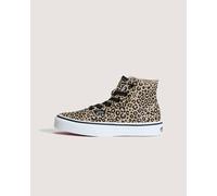 Vans - Zapatillas de niños Authentic Hi 2.0 con cremallera (4-8 años), Beis, Talla: 27