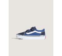 Vans - Zapatillas de niños Old Skool (4-8 años), Azul, Talla: 34