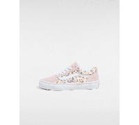 Zapatillas Vans Old Skool Neutral rosa blanco amarillo infantil - 32