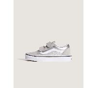 Vans - Zapatillas de niños Old Skool V (4-8 años), Gris, Talla: 30