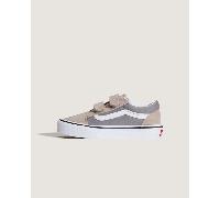 Vans - Zapatillas de niños Old Skool V (4-8 años), Gris, Talla: 34