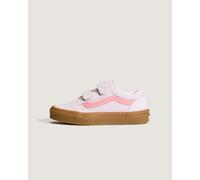 Vans - Zapatillas de niños Old Skool V (4-8 años), Rosa, Talla: 32