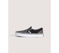 Vans - Zapatillas de niños Slip-On (4-8 años), Negro/Blanco, Talla: 30