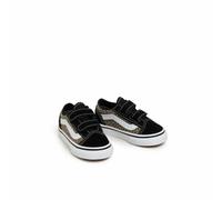 Vans Zapatillas de piel Old Skool. Talla 21. Color Negro