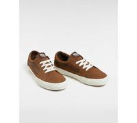 VANS Zapatillas de piel SK8-Low. Color Marrón