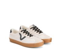 VANS Zapatillas de piel Sport Low. Color crudo/negro