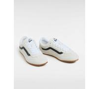 VANS Zapatillas de piel Super Lowpro. Color beige