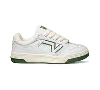 VANS Zapatillas de piel Upland. Color blanco/verde