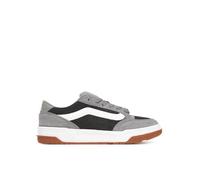 Vans Zapatillas Deportivas Clásicas, Negro y Gris, Suela de Goma, Estilo Skate (Gris, Sistema Tallas Calzado EU, Adulto, Números, Mediano, 43)