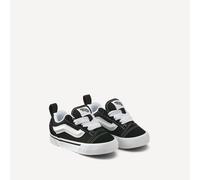 VANS Zapatillas deportivas Knu Skool con cordones elásticos. Color Negro/Blanco