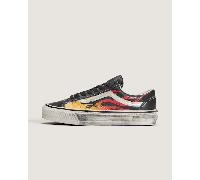 Vans - Zapatillas Flames Premium Old Skool 36, Hombre, Negro, Talla: 35